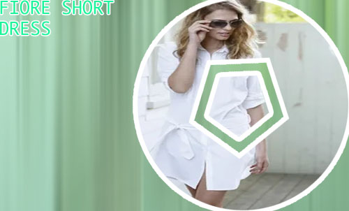 Cotton short dress