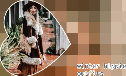 Hippie winter outfits