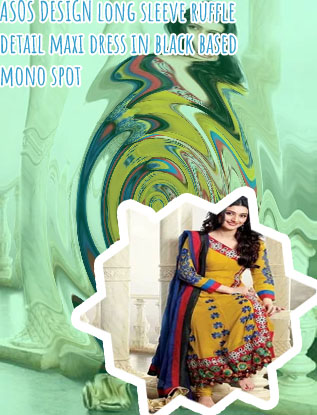Ladies frock design long