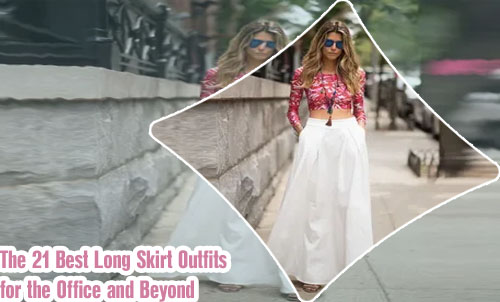 Long maxi skirt sets