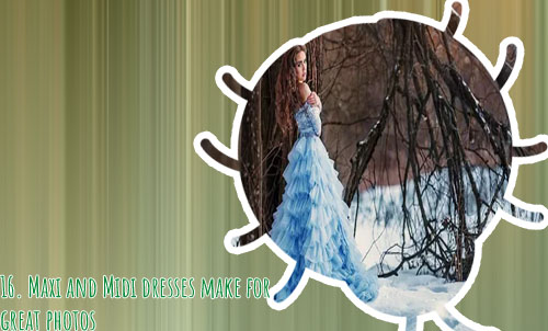Unique winter dresses