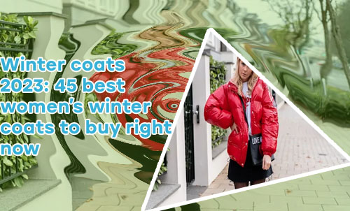 Warm fashionable women's coats