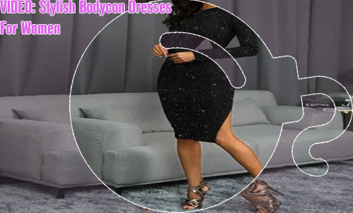 Womens long bodycon dresses