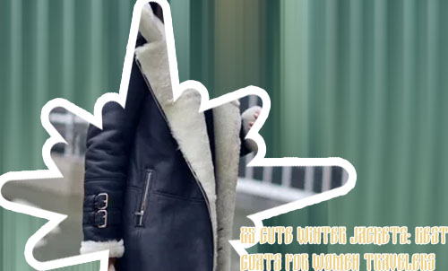 Womens stylish winter jacket